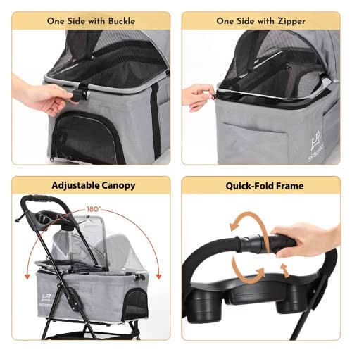 Dog cat pet gear - gear, 3-in-1